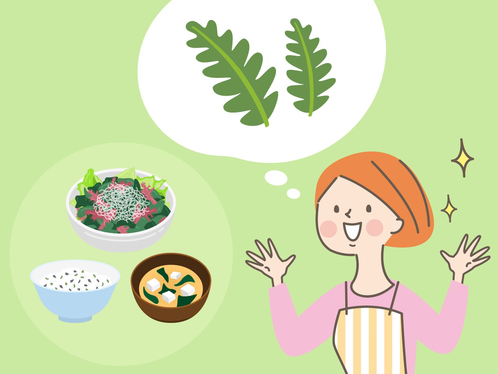 わかめには食物繊維が豊富? 便秘にうれしい働き、お手軽レシピもご紹介!