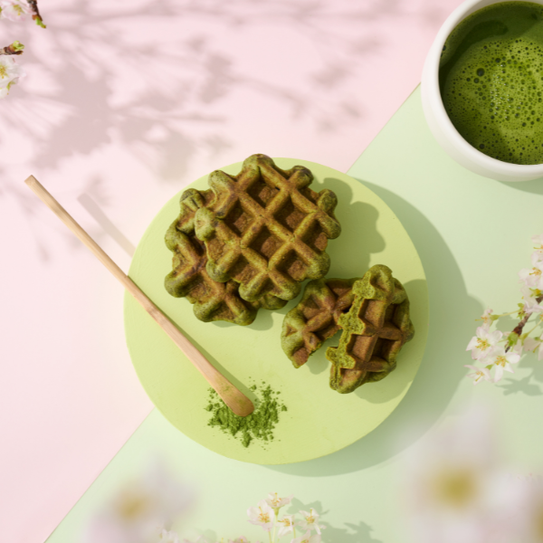 Fibee むぎゅっとワッフル 抹茶