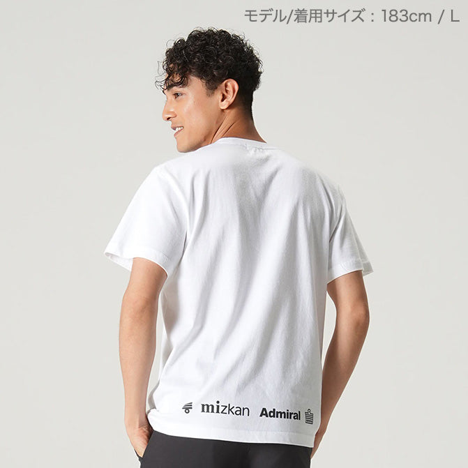 【数量限定】アドミツカン コラボTシャツ 白 (一人様一点限り)
