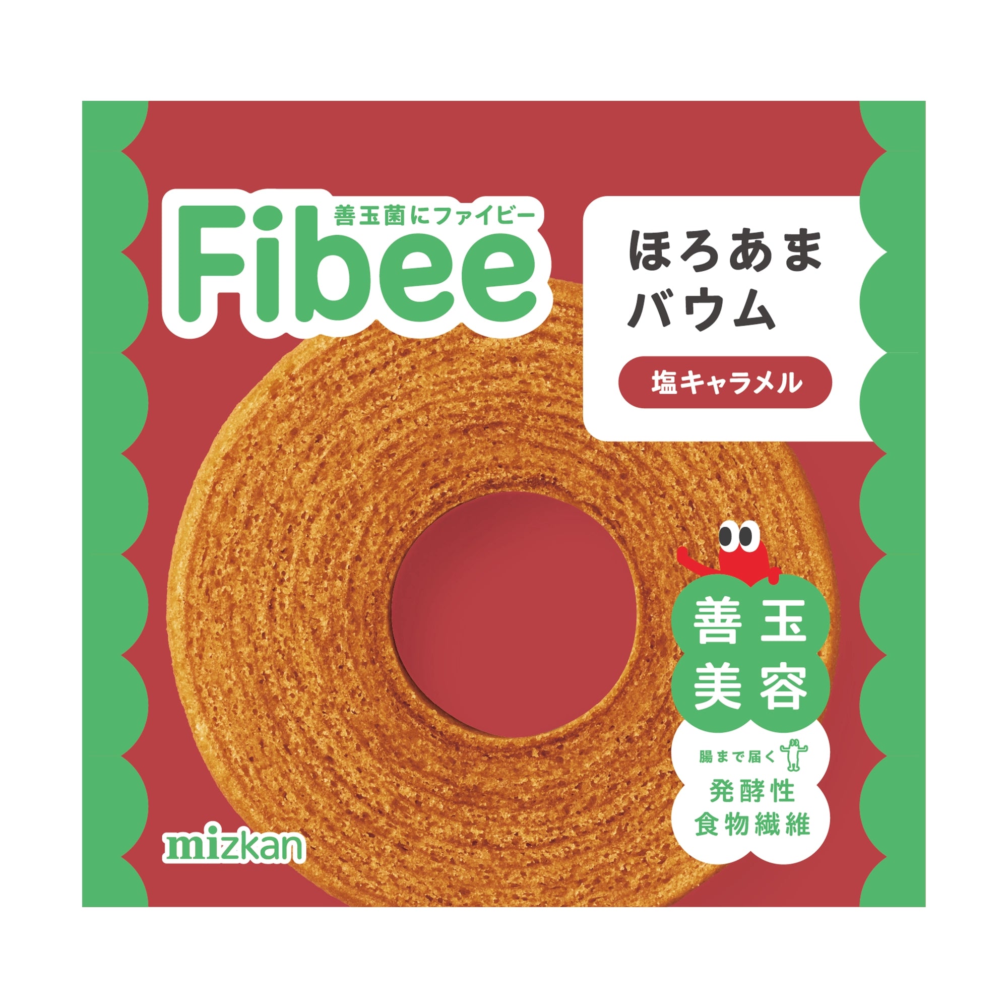 Fibee ほろあまバウム 塩キャラメル｜mizkan(ミツカン)公式通販