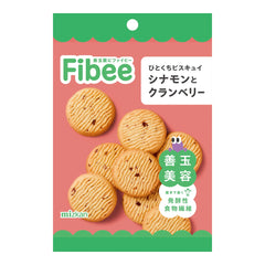 Fibee ひとくちビスキュイ シナモンとクランベリー