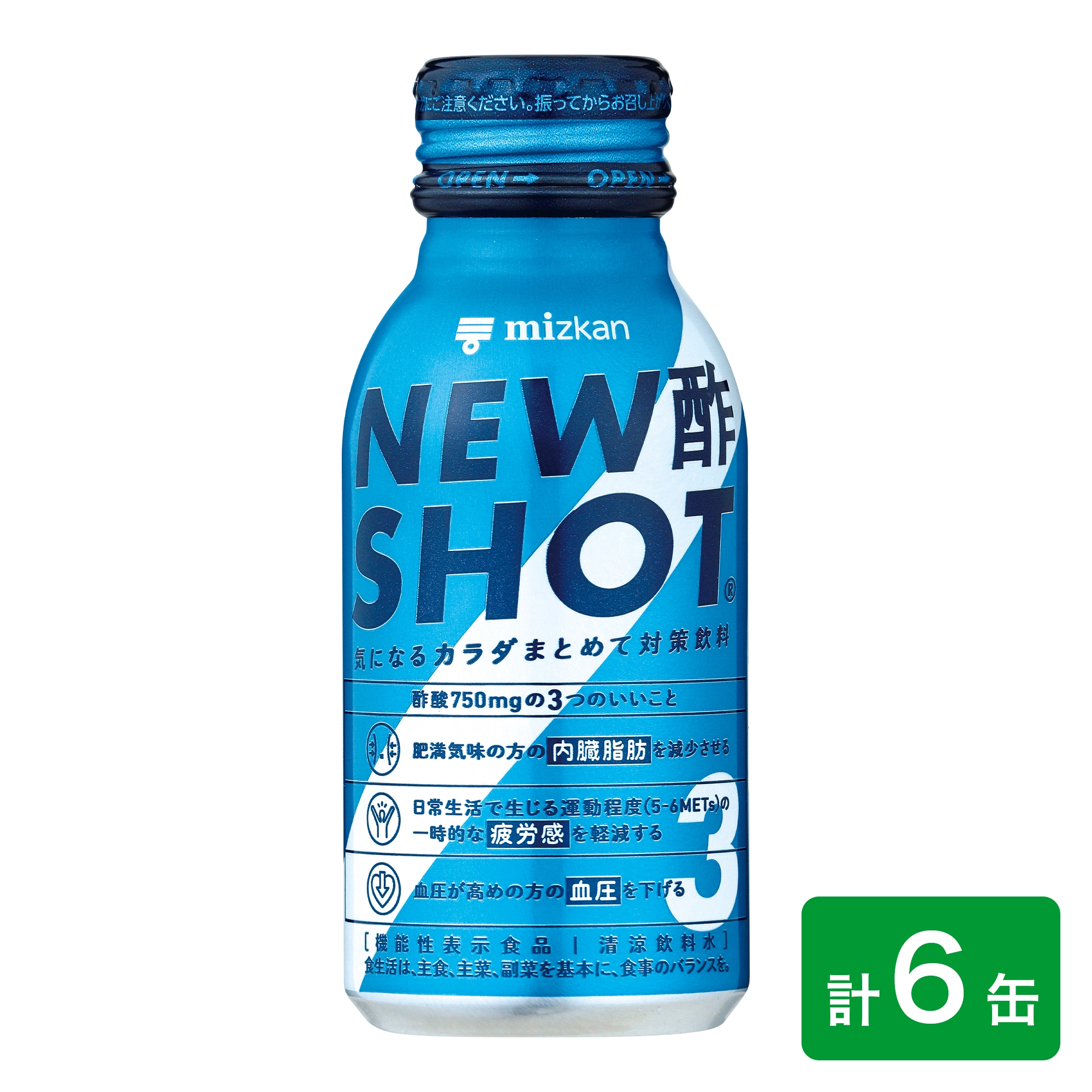 NEW酢SHOT 6缶セット